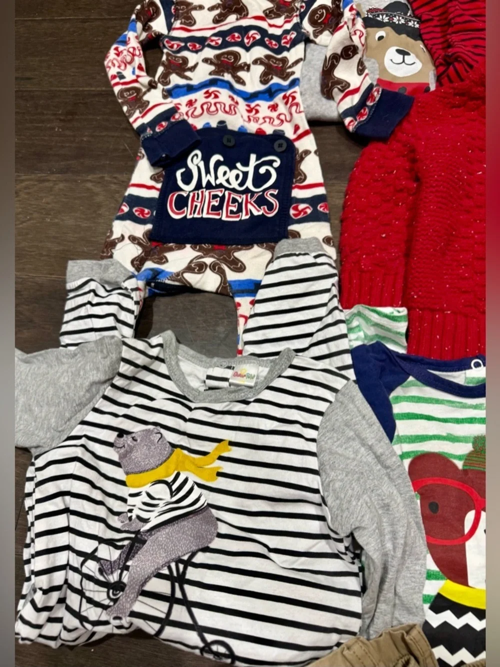 Toddler Boy 18m One Piece Rompers and Long Sleeve Shirts